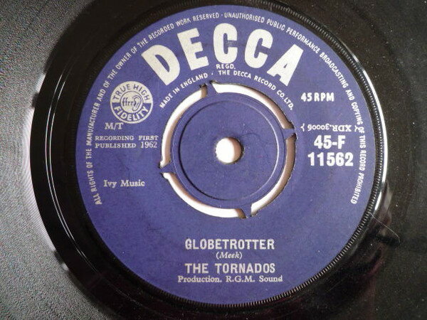 【中古】英7” Tornados Globetrotter 45F11562 Decca /0008 ...