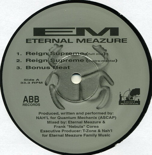 【中古】米12” Eternal Meazure Reign Supreme 0190 Covert Operation, AB /00250 【中古】米12” Eternal Meazure Reign Supreme 0190 Covert Operation, AB /00250