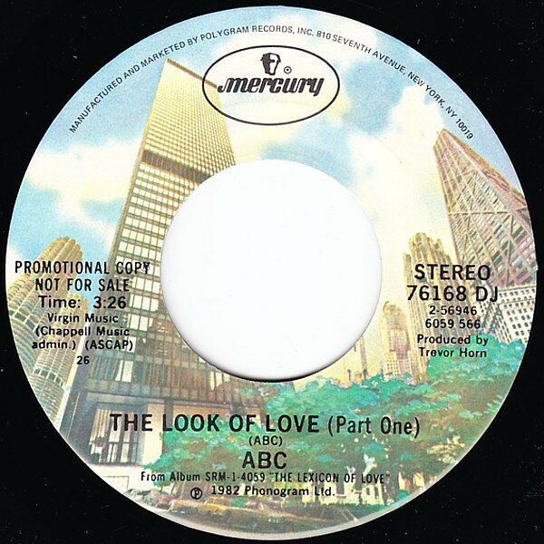 楽天レコードシティ 楽天市場店【中古】米7” ABC The Look Of Love （Part One） 76168 Mercury /00080