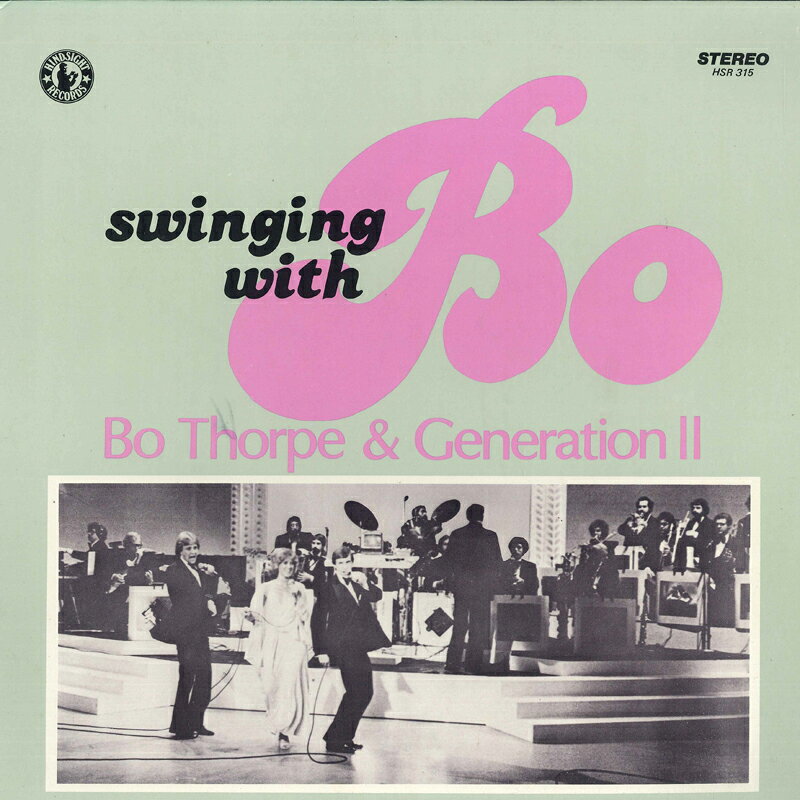 【新品】米LP Bo Thorpe &amp; Generation II Swinging With Bo HSR315 Hindsight Records /00260