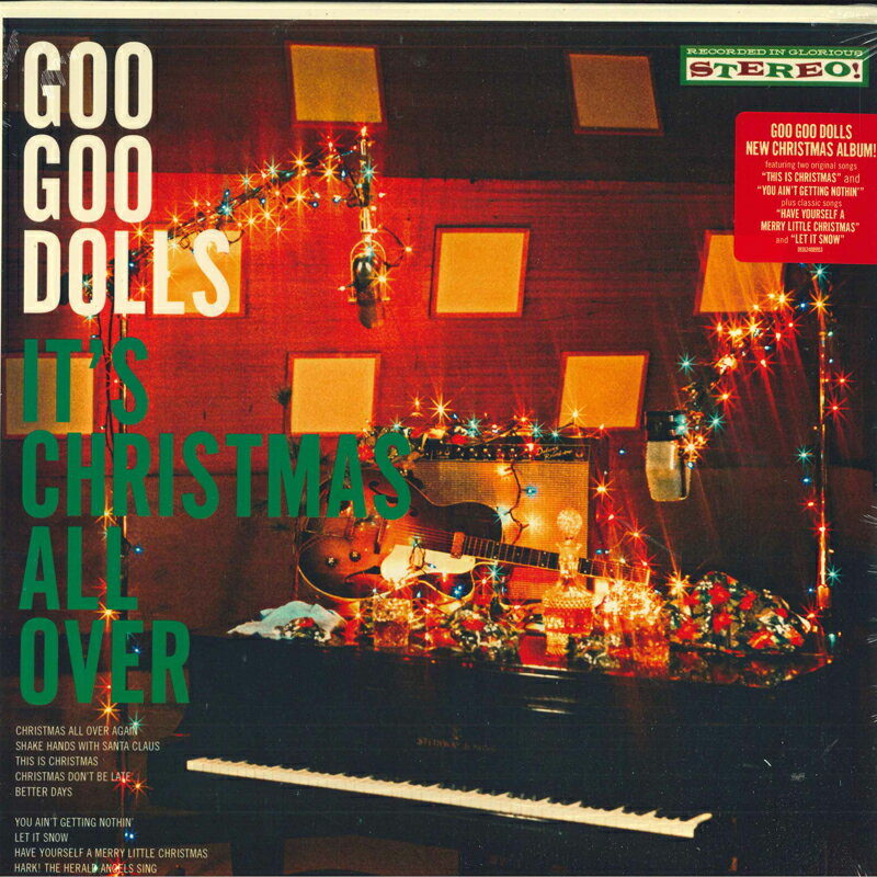 ・アーティスト Goo Goo Dolls ・タイトル It's Christmas All Over ・レーベル・型番 Warner Records 093624889953 ・フォーマット LPレコード ・コンディション(盤) 新品 (M) ・コンディション(ジャケット) ・コンディション(帯) オビなし ・特記事項 サンプル画像です。実際の商品の画像ではありません 商品写真はバーコード/カタログ番号に対応したサンプル画像ですので、お送りする商品の画像ではありません。帯やライナーなどの付属品は、特記事項に記載されている場合のみ含まれます。プロモやカラーレコードなどの仕様についても、該当する場合のみ特記事項に記載しています。 【ご購入前に必ずご確認ください】 ・本店サイト(www.recordcity.jp)とは価格、送料が違います ・本店サイト、その他支店のオーダーとは同梱発送できません ・別倉庫から発送しているため、店頭受け渡しは対応しておりません ・一部商品は他の通販サイトでも販売しているため、ご注文のタイミングによっては商品のご用意ができない場合がございます。 ・土日祝日はお休みです 金曜・祝前日9時以降のご連絡またはご入金は、返答または発送が週明け・祝日明けに順次対応となります。 ・ご購入後のキャンセル不可 ご購入後のキャンセルはいかなる理由においてもお受けできません。ご了承の上、ご購入くださいませ。 ・日本郵便(ゆうパック/ゆうメール)によるお届けになります。 ・中古品であることをご理解ください 当ストアでは中古商品を主に販売しております。中古品であることをご理解の上ご購入ください。また、一部商品はRecordCityオンラインストアで試聴可能です。 ・返品について お客様のご都合による返品は一切承っておりません。 表記の内容と実際の商品に相違がある場合、また針飛び等で返品・返金をご希望される場合は、商品の到着後1週間以内にご連絡ください。商品の返送をこちらで確認後、キャンセル・返金を行います。 コンディションVG以下の商品は返品できません。プレイに影響のない表面のこすれ傷、プレス起因のノイズ盤は返品の対象外です。 【コンディション表記】 ・ほぼ新品(M-)(Like New) 完全な新品。未使用。当店ではほぼ使用しません ・非常に良い(EX)(Excellent) 中古盤として美品な状態。わずかな経年を感じるものの傷みを感じさせない、当店基準で最高の状態 ・良い(VG+)(Very Good Plus) 丁寧に扱われた中古品で、軽い使用感がみられる。 ・可(VG)(Acceptable) 使い込まれた中古品で、「良い」よりもさらに使用感がみられる。 ・悪い(VG-)(Bad) 状態が悪いアイテム。使用の保障はなく、再生不可、針飛び、目立つノイズがあるかもしれない。状態によるクレーム不可。返品不可。 ・非常に悪い(G)(Very Bad) 「悪い」よりさらに状態が悪いアイテム。使用の保障はなく、再生不可、針飛び、目立つノイズがあるかもしれない。状態によるクレーム不可。返品不可。 ・ジャンク(Fair)(Junk/Fair) 割れている、反っている、水ダメージがある、カビ、ジャケットが分離している、ひどい書き込み、ひどい擦れなど最低の状態。使用の保障はなく、再生不可、針飛び、目立つノイズがあるかもしれない。状態によるクレーム不可。返品不可。 ・ジャンク(Poor)(Junk/Poor) 割れている、反っている、水ダメージがある、カビ、ジャケットが分離している、ひどい書き込み、ひどい擦れなど最低の状態。使用の保障はなく、再生不可、針飛び、目立つノイズがあるかもしれない。状態によるクレーム不可。返品不可。