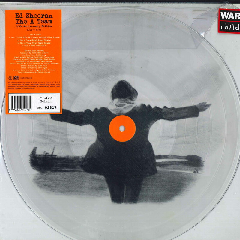 【新品】欧LP Ed Sheeran The A Team 0190296759765 Asylum Records, Atla /00260