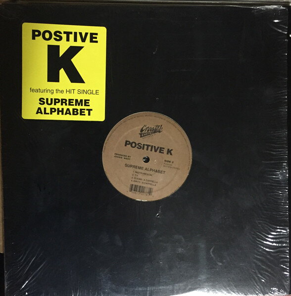 【中古】米12” Positive K Supreme Alphabet POSK02V Creative Control Rec /00250