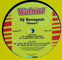 【中古】蘭12” DJ Renegade Power 8715823008172 Walnut Records /00250