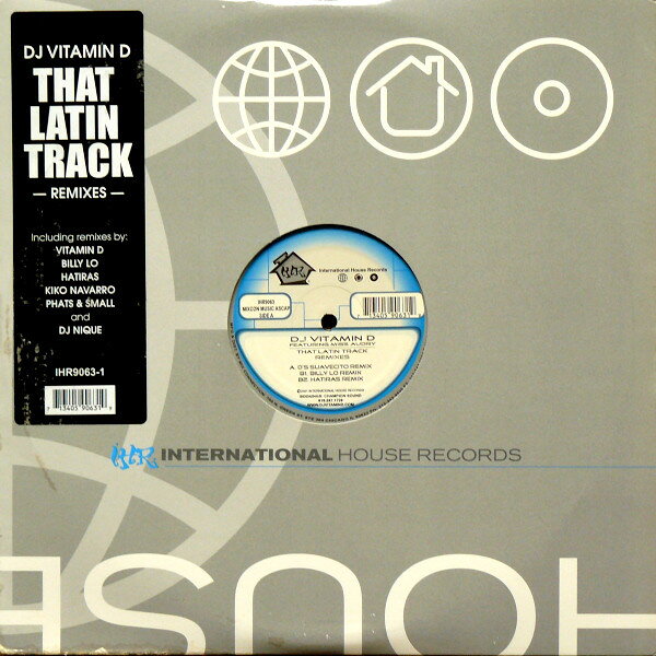・アーティスト DJ Vitamin D, Miss Audry ・タイトル That Latin Track (Remixes) ・レーベル・型番 International House Records IHR90631 ・フォーマット 12インチレコード ・コンディション(盤) 良い (VG+) ・コンディション(ジャケット) 良い (VG+) ・コンディション(帯) オビなし ・特記事項 サンプル画像です。実際の商品の画像ではありません 商品写真はバーコード/カタログ番号に対応したサンプル画像ですので、お送りする商品の画像ではありません。帯やライナーなどの付属品は、特記事項に記載されている場合のみ含まれます。プロモやカラーレコードなどの仕様についても、該当する場合のみ特記事項に記載しています。 【ご購入前に必ずご確認ください】 ・本店サイト(www.recordcity.jp)とは価格、送料が違います ・本店サイト、その他支店のオーダーとは同梱発送できません ・注文確定後に別の注文を頂いた場合、注文同士の同梱は致しかねます。 ・別倉庫から発送しているため、店頭受け渡しは対応しておりません ・一部商品は他の通販サイトでも販売しているため、ご注文のタイミングによっては商品のご用意ができない場合がございます。 ・土日祝日はお休みです 金曜・祝前日9時以降のご連絡またはご入金は、返答または発送が週明け・祝日明けに順次対応となります。 ・ご購入後のキャンセル不可 ご購入後のキャンセルはいかなる理由においてもお受けできません。ご了承の上、ご購入くださいませ。 ・日本郵便(ゆうパック/ゆうメール)によるお届けになります。 ・中古品であることをご理解ください 当ストアでは中古商品を主に販売しております。中古品であることをご理解の上ご購入ください。また、一部商品はRecordCityオンラインストアで試聴可能です。 ・返品について お客様のご都合による返品は一切承っておりません。 表記の内容と実際の商品に相違がある場合、また針飛び等で返品・返金をご希望される場合は、商品の到着後1週間以内にご連絡ください。商品の返送をこちらで確認後、キャンセル・返金を行います。 コンディションVG以下の商品は返品できません。プレイに影響のない表面のこすれ傷、プレス起因のノイズ盤は返品の対象外です。 【コンディション表記】 ・ほぼ新品(M-)(Like New) 完全な新品。未使用。当店ではほぼ使用しません ・非常に良い(EX)(Excellent) 中古盤として美品な状態。わずかな経年を感じるものの傷みを感じさせない、当店基準で最高の状態 ・良い(VG+)(Very Good Plus) 丁寧に扱われた中古品で、軽い使用感がみられる。 ・可(VG)(Acceptable) 使い込まれた中古品で、「良い」よりもさらに使用感がみられる。 ・悪い(VG-)(Bad) 状態が悪いアイテム。使用の保障はなく、再生不可、針飛び、目立つノイズがあるかもしれない。状態によるクレーム不可。返品不可。 ・非常に悪い(G)(Very Bad) 「悪い」よりさらに状態が悪いアイテム。使用の保障はなく、再生不可、針飛び、目立つノイズがあるかもしれない。状態によるクレーム不可。返品不可。 ・ジャンク(Fair)(Junk/Fair) 割れている、反っている、水ダメージがある、カビ、ジャケットが分離している、ひどい書き込み、ひどい擦れなど最低の状態。使用の保障はなく、再生不可、針飛び、目立つノイズがあるかもしれない。状態によるクレーム不可。返品不可。 ・ジャンク(Poor)(Junk/Poor) 割れている、反っている、水ダメージがある、カビ、ジャケットが分離している、ひどい書き込み、ひどい擦れなど最低の状態。使用の保障はなく、再生不可、針飛び、目立つノイズがあるかもしれない。状態によるクレーム不可。返品不可。