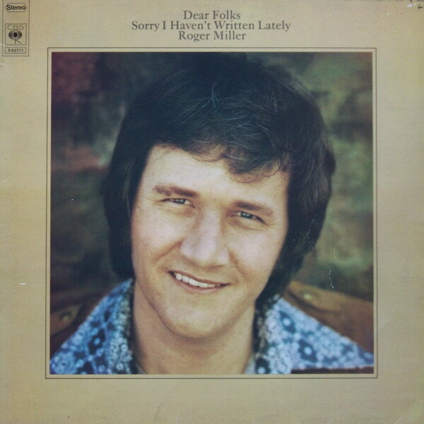 【中古】英LP Roger Miller Dear Folks, Sorry I Havent Written Lately S65777 CBS /00260