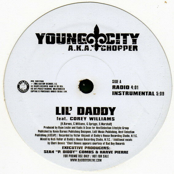 Artist Name: G - 【中古】米12” Young City A.K.A. Chopper, Cor Lil Daddy PR301766 Bad Boy Entertainmen /00250