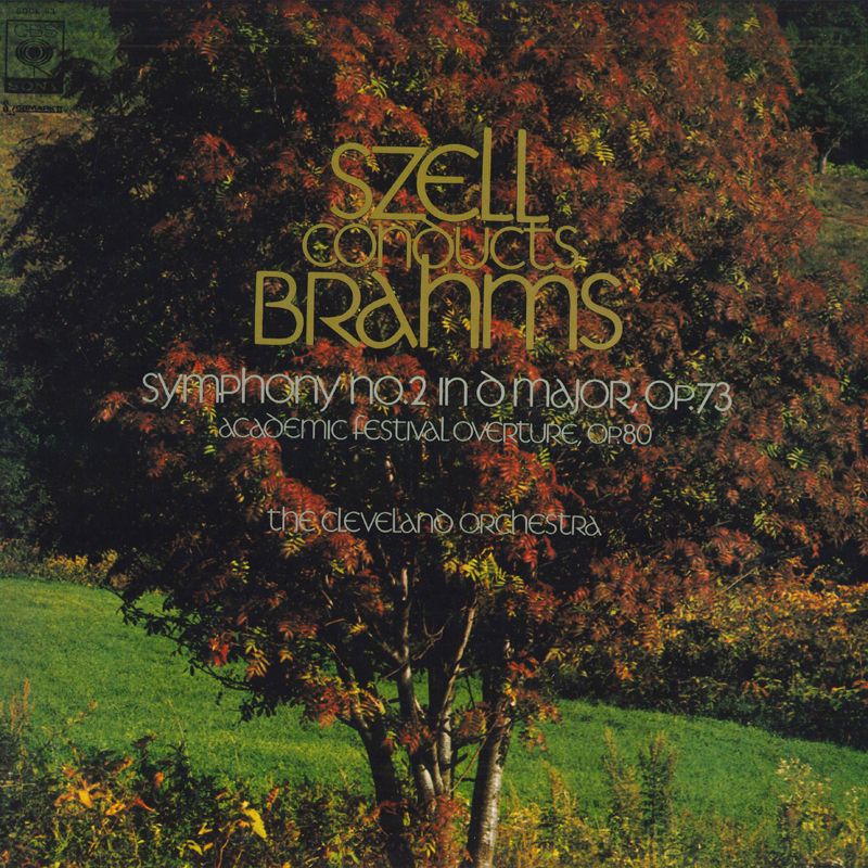 【中古】LP ジョージ セル, クリーヴランド ブラームス : 交響曲第2番 ニ長調 Op73 / 大学祝典序曲 SOCL63 CBS SONY /00400 recordcity-10510372 RECORD CITY 楽天市場店 パッケージ画像