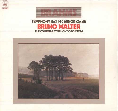 【中古】LP Bruno Walter, Columbia Symphon ブラームス : 交響曲 第1番 23AC531 CBS SONY /00260 recordcity-10510195 RECORD CITY 楽天市場店 パッケージ画像
