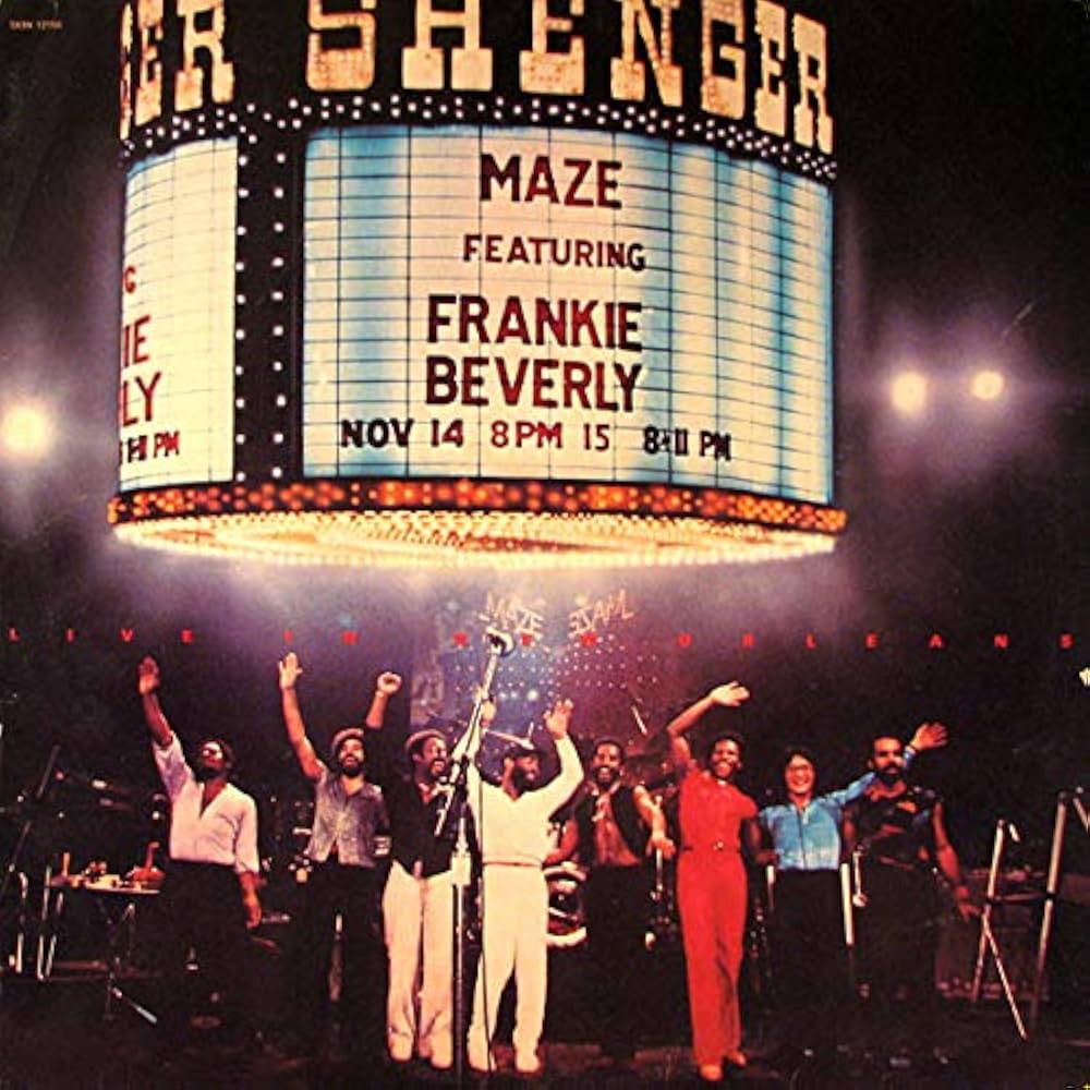 【新品】欧2LP Maze, Frankie Beverly Live In New Orleans 3532600 CAPITOL /00520