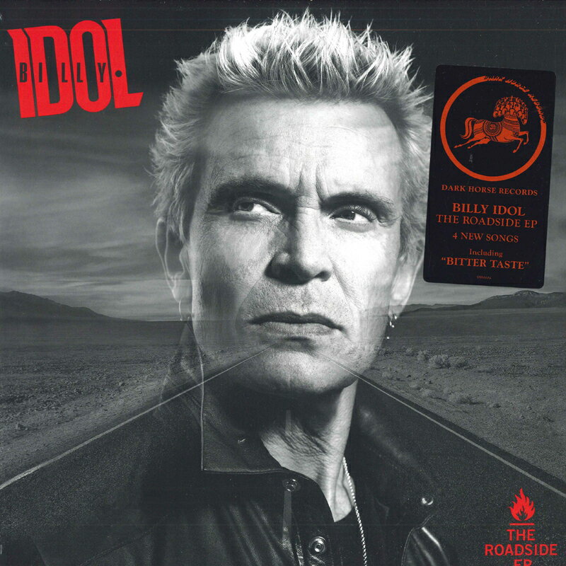 【新品】米LP Billy Idol The Roadside EP DH0004 Dark Horse Records, /00260...