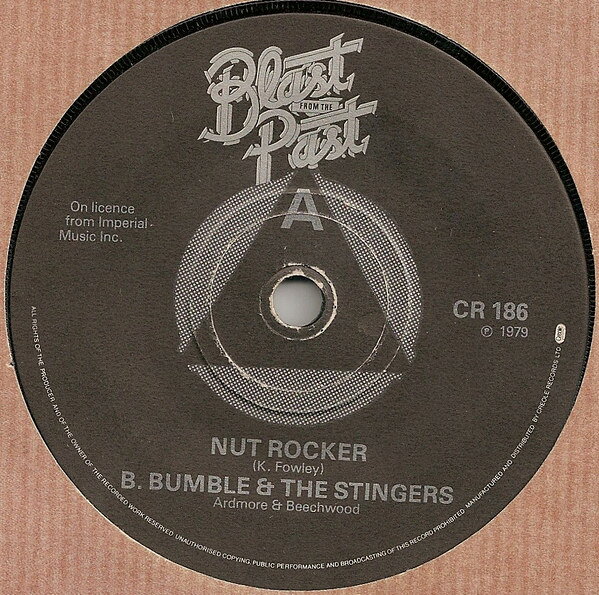 【中古】7” B. Bumble &amp; The Stingers / The Nut Rocker / Pipeline / Happy Organ CR186 Blast From The Past /00080