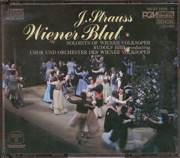 ・アーティスト Johann Strauss Jr. - Solisten Der Wiener Volksoper, Rudolf Bibl conducting Chor Der Wiener Volksoper Und Wiener Volksopernorchester ・タイトル Wiener Blut ・レーベル・型番 Denon, Teletheater Produktion 70C37743031 ・フォーマット CD ・コンディション(盤) 良い (VG+) ・コンディション(ジャケット) ・コンディション(帯) オビなし ・特記事項 サンプル画像です。実際の商品の画像ではありません 商品写真はバーコード/カタログ番号に対応したサンプル画像ですので、お送りする商品の画像ではありません。帯やライナーなどの付属品は、特記事項に記載されている場合のみ含まれます。プロモやカラーレコードなどの仕様についても、該当する場合のみ特記事項に記載しています。 【ご購入前に必ずご確認ください】 ・本店サイト(www.recordcity.jp)とは価格、送料が違います ・本店サイト、その他支店のオーダーとは同梱発送できません ・別倉庫から発送しているため、店頭受け渡しは対応しておりません ・一部商品は他の通販サイトでも販売しているため、ご注文のタイミングによっては商品のご用意ができない場合がございます。 ・土日祝日はお休みです 金曜・祝前日9時以降のご連絡またはご入金は、返答または発送が週明け・祝日明けに順次対応となります。 ・ご購入後のキャンセル不可 ご購入後のキャンセルはいかなる理由においてもお受けできません。ご了承の上、ご購入くださいませ。 ・日本郵便(ゆうパック/ゆうメール)によるお届けになります。 ・中古品であることをご理解ください 当ストアでは中古商品を主に販売しております。中古品であることをご理解の上ご購入ください。また、一部商品はRecordCityオンラインストアで試聴可能です。 ・返品について お客様のご都合による返品は一切承っておりません。 表記の内容と実際の商品に相違がある場合、また針飛び等で返品・返金をご希望される場合は、商品の到着後1週間以内にご連絡ください。商品の返送をこちらで確認後、キャンセル・返金を行います。 コンディションVG以下の商品は返品できません。プレイに影響のない表面のこすれ傷、プレス起因のノイズ盤は返品の対象外です。 【コンディション表記】 ・ほぼ新品(M-)(Like New) 完全な新品。未使用。当店ではほぼ使用しません ・非常に良い(EX)(Excellent) 中古盤として美品な状態。わずかな経年を感じるものの傷みを感じさせない、当店基準で最高の状態 ・良い(VG+)(Very Good Plus) 丁寧に扱われた中古品で、軽い使用感がみられる。 ・可(VG)(Acceptable) 使い込まれた中古品で、「良い」よりもさらに使用感がみられる。 ・悪い(VG-)(Bad) 状態が悪いアイテム。使用の保障はなく、再生不可、針飛び、目立つノイズがあるかもしれない。状態によるクレーム不可。返品不可。 ・非常に悪い(G)(Very Bad) 「悪い」よりさらに状態が悪いアイテム。使用の保障はなく、再生不可、針飛び、目立つノイズがあるかもしれない。状態によるクレーム不可。返品不可。 ・ジャンク(Fair)(Junk/Fair) 割れている、反っている、水ダメージがある、カビ、ジャケットが分離している、ひどい書き込み、ひどい擦れなど最低の状態。使用の保障はなく、再生不可、針飛び、目立つノイズがあるかもしれない。状態によるクレーム不可。返品不可。 ・ジャンク(Poor)(Junk/Poor) 割れている、反っている、水ダメージがある、カビ、ジャケットが分離している、ひどい書き込み、ひどい擦れなど最低の状態。使用の保障はなく、再生不可、針飛び、目立つノイズがあるかもしれない。状態によるクレーム不可。返品不可。