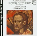 【中古】仏CD Carlo Gesualdo, Deller Consort Lecons De Tenebres (Feria Quinta) HMA1902...