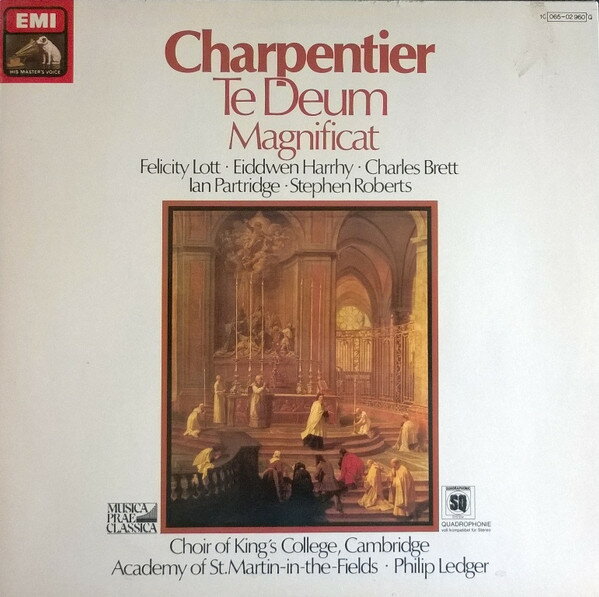 【中古】独LP Marc Antoine Charpentier, Phil Te Deum, Grand Magnificat 1C06502960Q His Masters Voice /00260