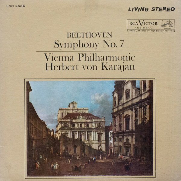 【中古】独LP Ludwig van Beethoven, Wiener P Symphony No. 7 LSC2536 RCA Victor Red Seal /00260