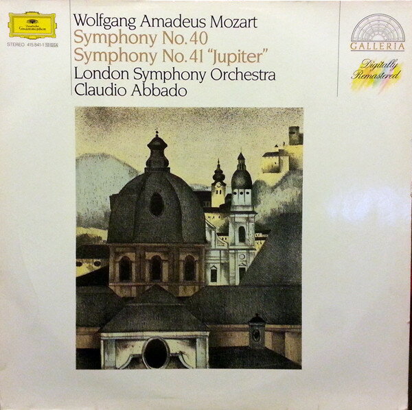 【中古】独LP Wolfgang Amadeus Mozart, Londo Symphony No. 40 / Symphony No. 41 ”jupiter” 4158412 DEUTSCHE GRAMMOPHON /00260