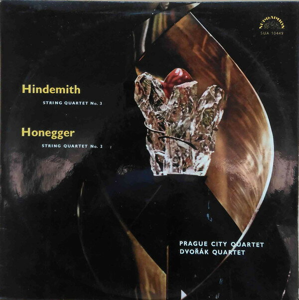 【中古】チェコLP Hindemith, Honegger, Prague Ci String Quartet No. 3 / String Quartet No. 2 VM2382 SUPRAPHON /00260