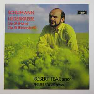【中古】英LP Robert Schumann, Robert Tear, Chumann Liederkreise Op. 39 And Op. 24 ZRG718 ARGO /00260