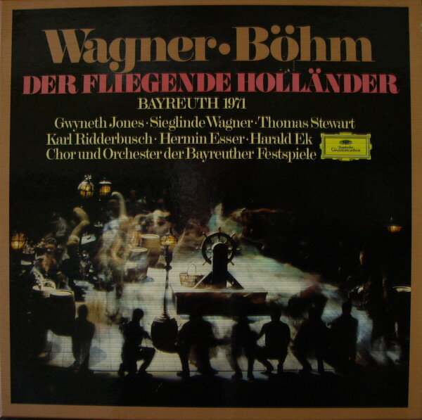 【中古】独4LP Richard Wagner , Karl Bohm , G Der Fliegende Hollander - Bayreuth 1971 ...