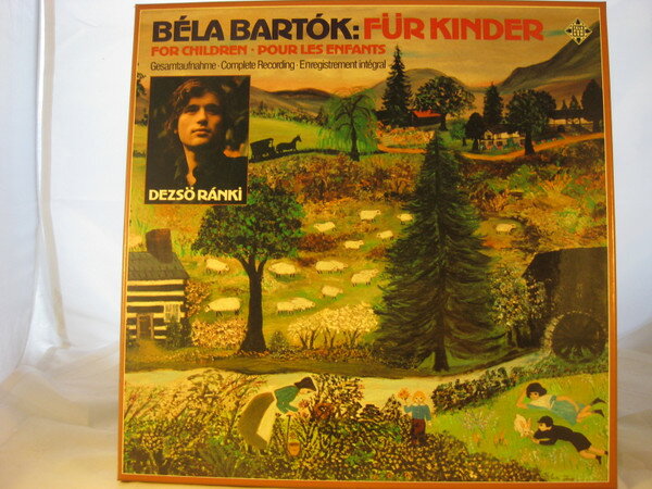 【中古】独3LP Bela Bartok , Dezs? Ranki Fur Kinder 635338EK Telefunken /00520