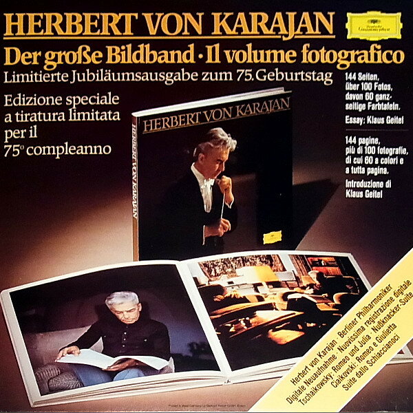 【中古】欧3LP Herbert von Karajan , Pyotr Il Romeo Und Julia / Nussknacker Suite + 14...