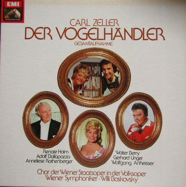 š3LP Carl Zeller , Willi Boskovsky Der Vogelhandler 1301943 His Masters Voic...
