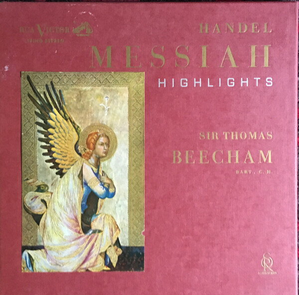 š2LP Georg Friedrich Handel , Sir T Messiah Highlights LDS2447 RCA...