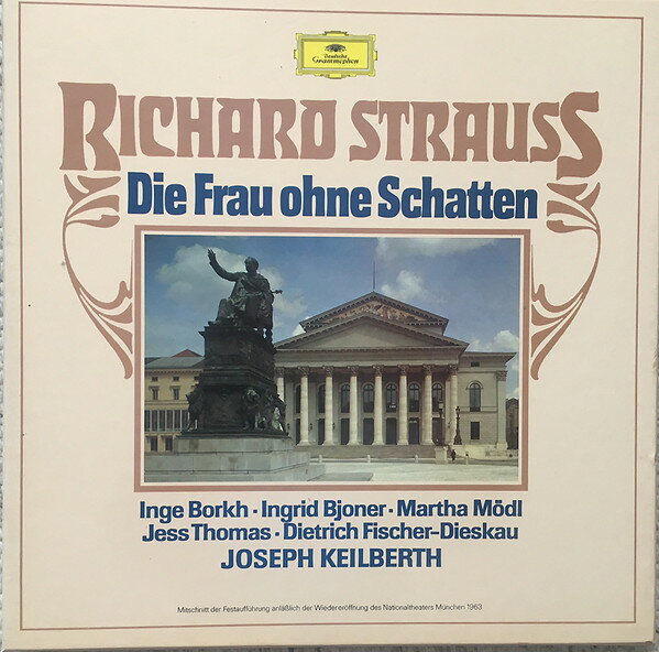【中古】独5LP Richard Strauss , Inge Borkh ? Die Frau Ohne Schatten 2721161 Deutsche ...