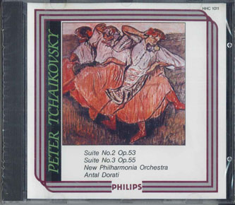 šCD 󥿥 ɥƥ Tchaikovsky:suite No.2 Op.53,suite No.3 Op.55 HHC1011 NIPPON PHONOGAM ̤ /00110
