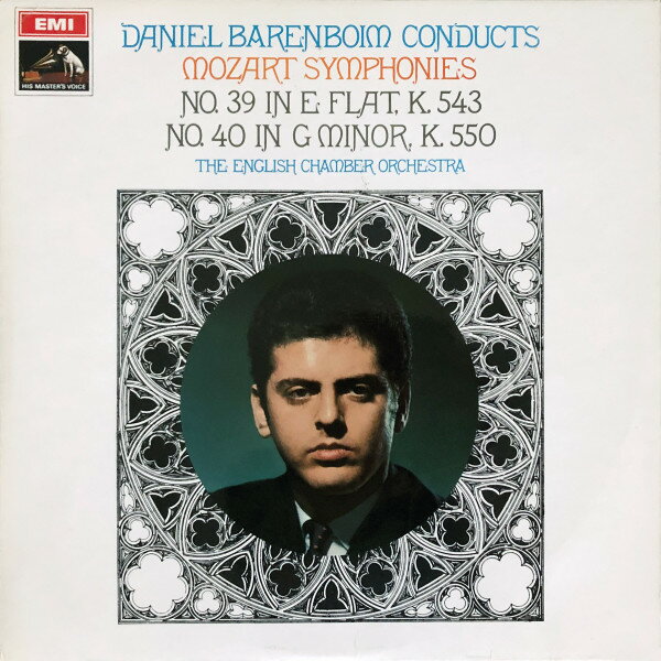 【中古】英LP Daniel Barenboim, English Cham Mozart Symphonies: No. 39 In E Flat, K.543; No. 40 ASD2424 HIS MASTERS VOICE /00260