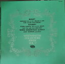 【中古】LP Vienna Konzerthaus Quartet, Jo Mozart / Schubert Serenade No. 13 In G Major, K. 52 SET6007 WESTMINSTER /00260