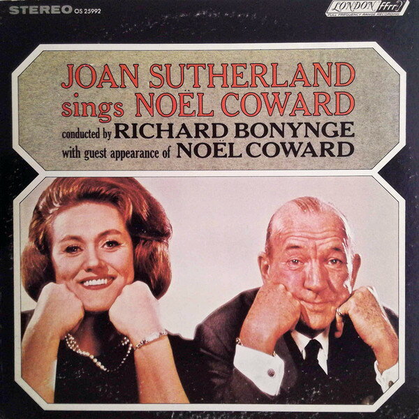 【中古】米LP Joan Sutherland, Noel Coward Joan Sutherland Sings Noel Coward OS25992 LONDON /00260