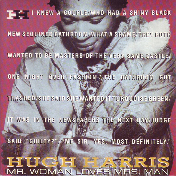 【中古】英7” Hugh Harris Mr. Woman Loves Mrs. Man CL563 Capitol Records, Ech /00080