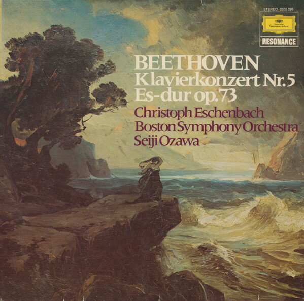 【中古】独LP Christoph Eschenbach, Boston S Beethoven Klavierkonzert Nr.5 Es-dur Op. 73 2535296 Deutsche Grammophon /00260