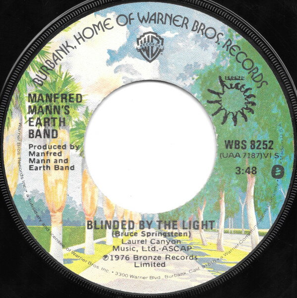 쥳ɥƥ ŷԾŹ㤨֡š7 Manfred Manns Earth Band Blinded By The Light WBS8252 Warner Bros. Records /00080פβǤʤ543ߤˤʤޤ