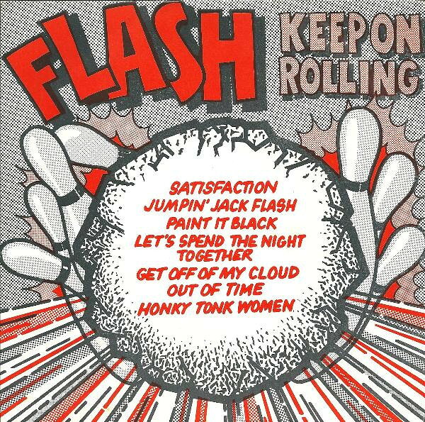 【中古】7” Flash Keep On Rolling EPCA1641 Epic /00080