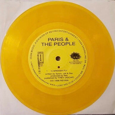 【中古】7” Paris & The People / Y Spanish Fly / Sad Sam / H-A-O-MOE IM102 Icon Music /00080