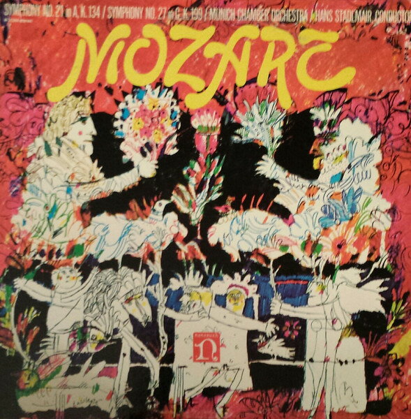 【中古】米LP Munich Chamber Orchestra, Hans Mozart, Symphony No. 21 In A, Symphony No. 27 In G H71244 NONESUCH /00260
