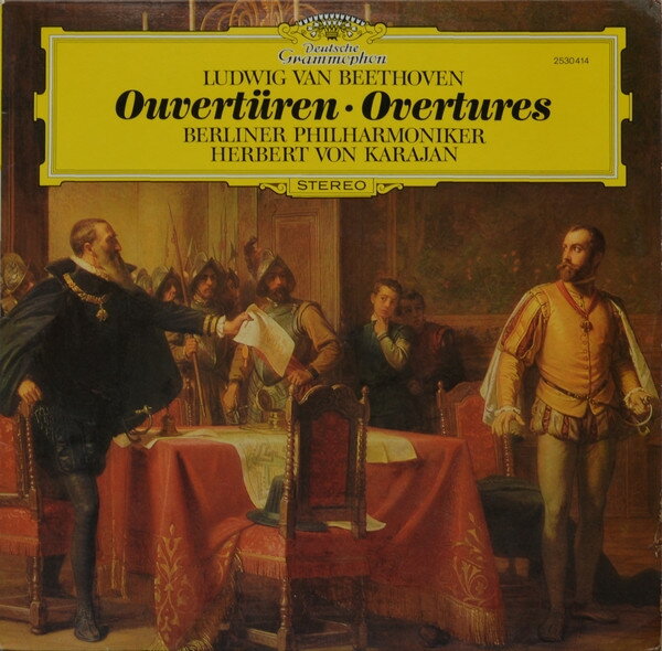 【中古】独LP Ludwig van Beethoven, Berliner Ouverturen ? Overtures 2530414 Deutsche Grammophon /00260