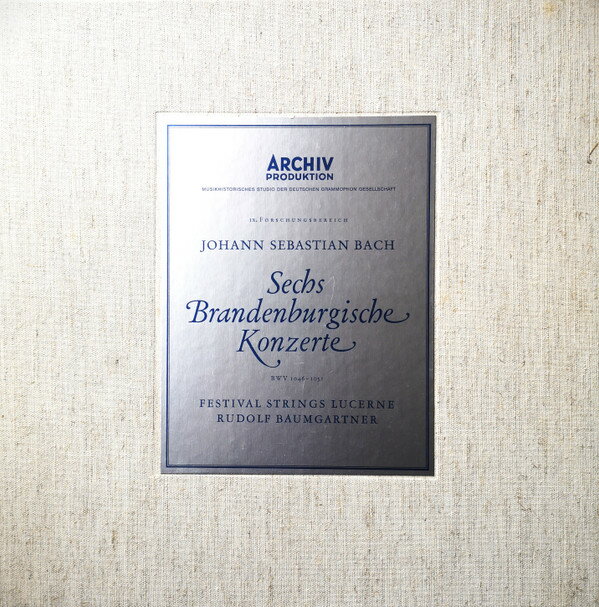 šLP Johann Sebastian Bach - Festiv Sechs Brandenburgische Konzerte, BWV 1046...