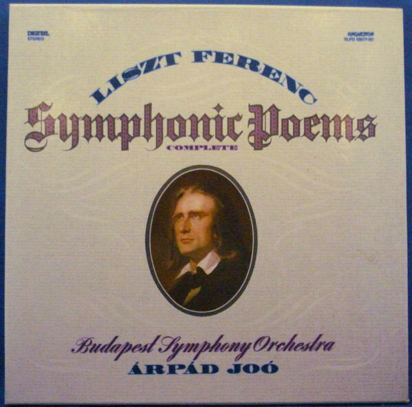 【中古】ハンガリー6LP Franz Liszt, Budapest Symphony Symphonic Poems (Complete) SLPD12677...