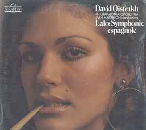 【中古】米LP David Oistrach, Philharmonia O Lalo: Symphonie Espagnole Op 21 60332 Seraphim /00260
