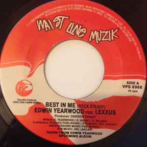 【中古】ジャマイカ7” Edwin Yearwood, Lexxus Best In Me VPS8968 Waist Line Muzik /00080