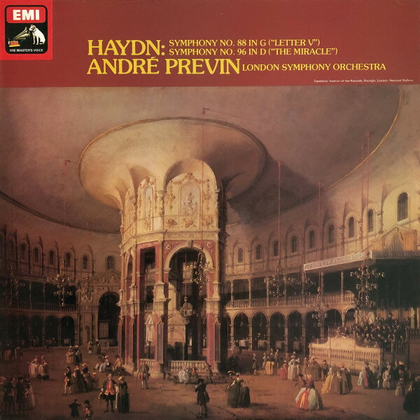 【中古】英LP London Symphony Orchestra, And Joseph Haydn, Symphony No. 88 in G Letter V Symphon ASD3328 HIS MASTERS VOICE /00260