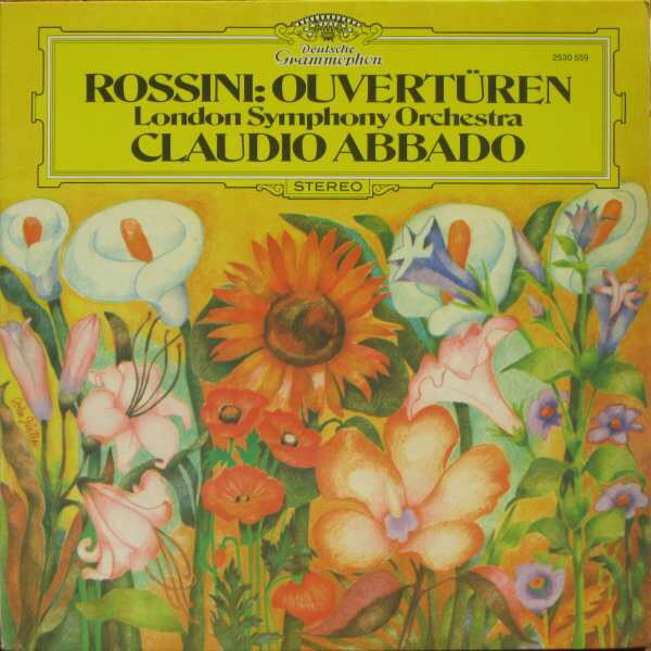 【中古】独LP London Symphony Orchestra, Cla Rossini, Ouverturen 2530559 DEUTSCHE GRAMMOPHON /00260