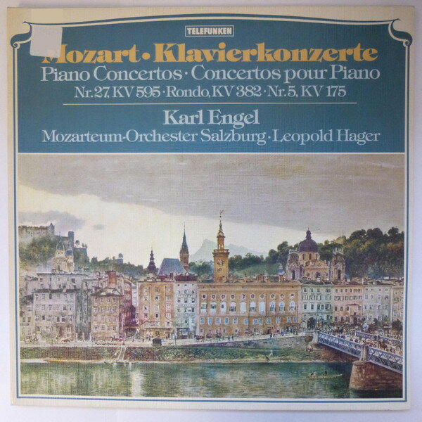 【中古】独LP Mozarteum-Orchester Salzburg, Mozart, Klavierkonzerte, Nr.27, KV 595 Rondo, KV 38 641962 TELEFUNKEN /00400