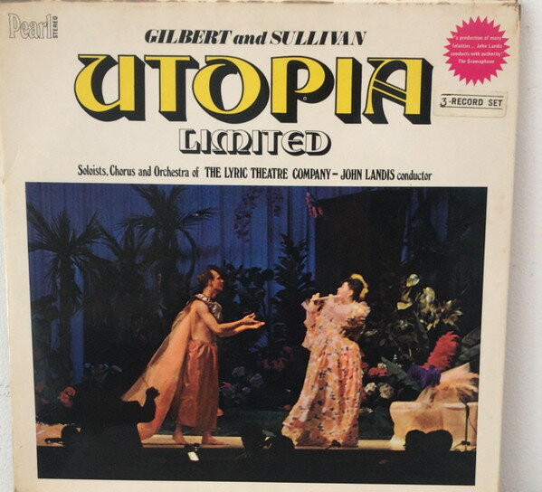 【中古】英3LP Gilbert & Sullivan, Orchestra Utopia Limited SHEZ5057 PEARL /00920