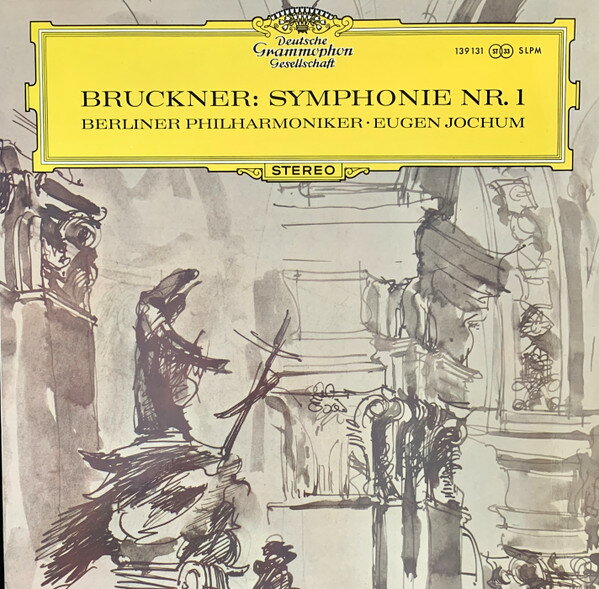 【中古】独LP Anton Bruckner, Berliner Philh Symphonie Nr. 1 139131SLPM Deutsche Grammophon /00260
