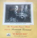 【中古】英LP Johann Sebastian Bach, Fernand The Complete Organ Works Volume One CLP10...